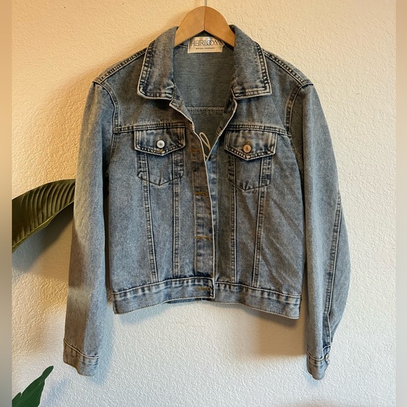 Bridal Jean Jacket - Picture 2 of 4